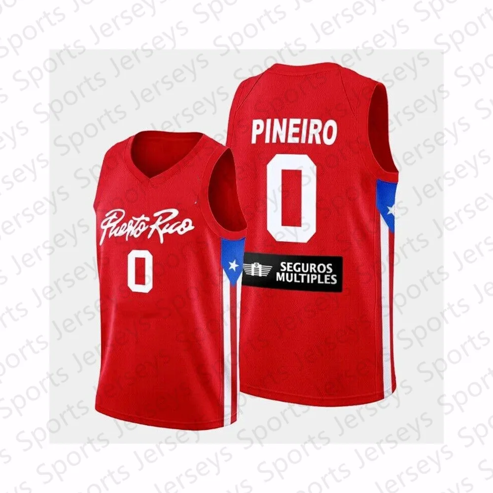 2024 New USA Basketball Puerto Rico Basketball Jersey Alvarado Men\'s Basketball Jersey Vest Boys Basketball Training Jersey