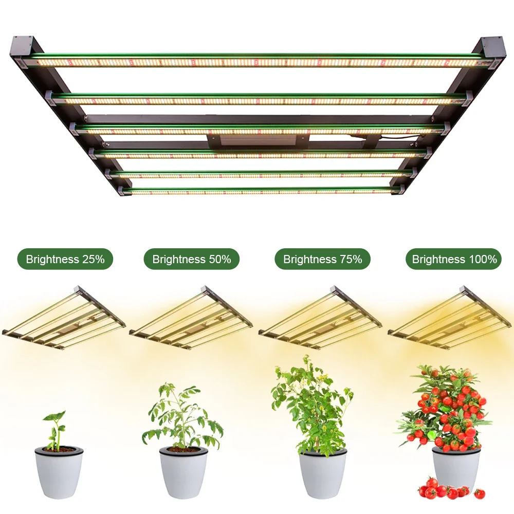 Available In USA Lucius Full Spectrum Dimmable 2.8umol 600w Led Grow Light Bars Detachable