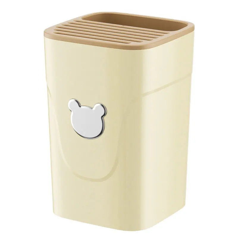 1Pieces Knife Block Holder,Multifunctional Kitchen Drainage Knife Holder,Small Space-Saving Knife Organizer Outdoor Tableware