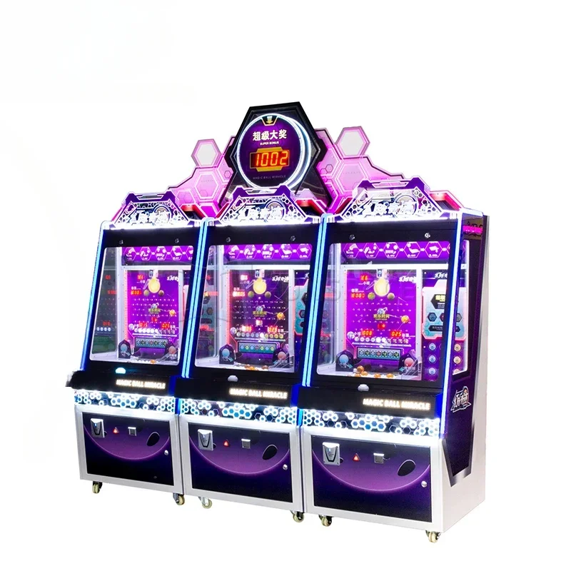 Amusement Arcade Game Machines Magic Ball Miracle Ticket Redemption Machine