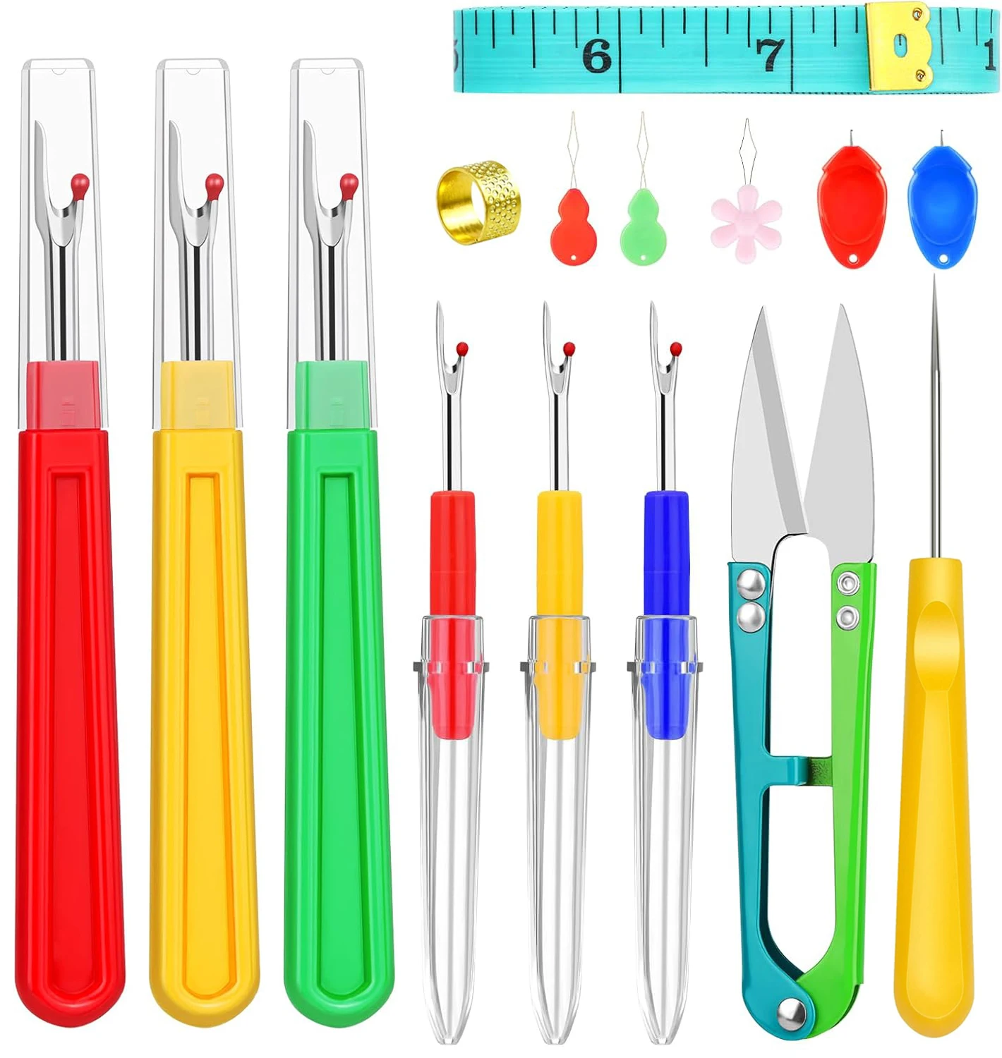 Seam Ripper Assortment Thread Remover Kit Handy Stitch Ripper Hem Ripper Sewing Stitches Sewing Tools