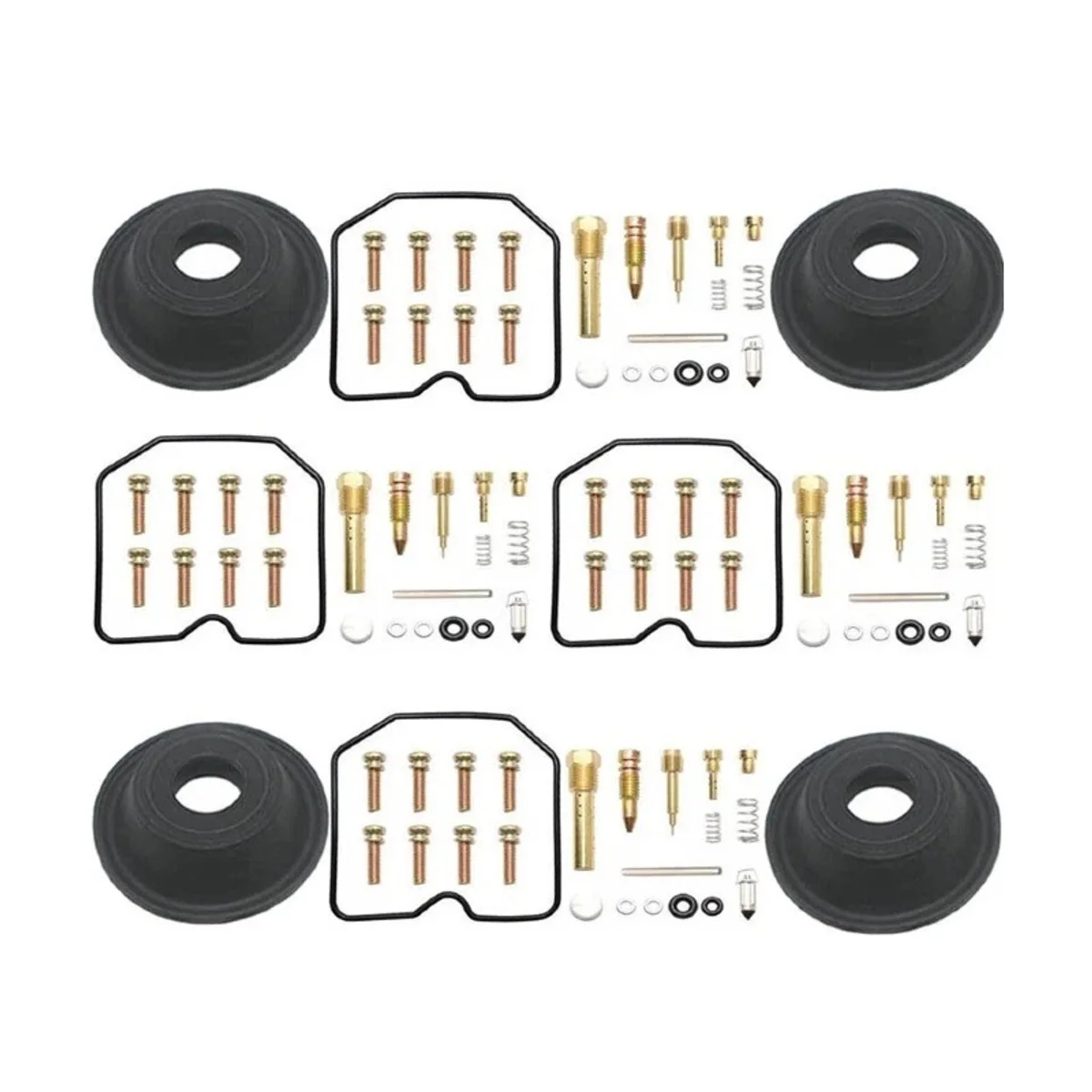 Carburetor Rebuild Kit Diaphragm Float For ZRX1200 2001-2003 Sport Street Motorcycle