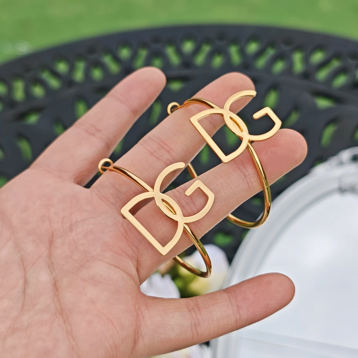 Customized Stainless Steel Earrings Custom Name Earrings Fashionable Women's Earrings Charming Women's Banquet Parties Gifts