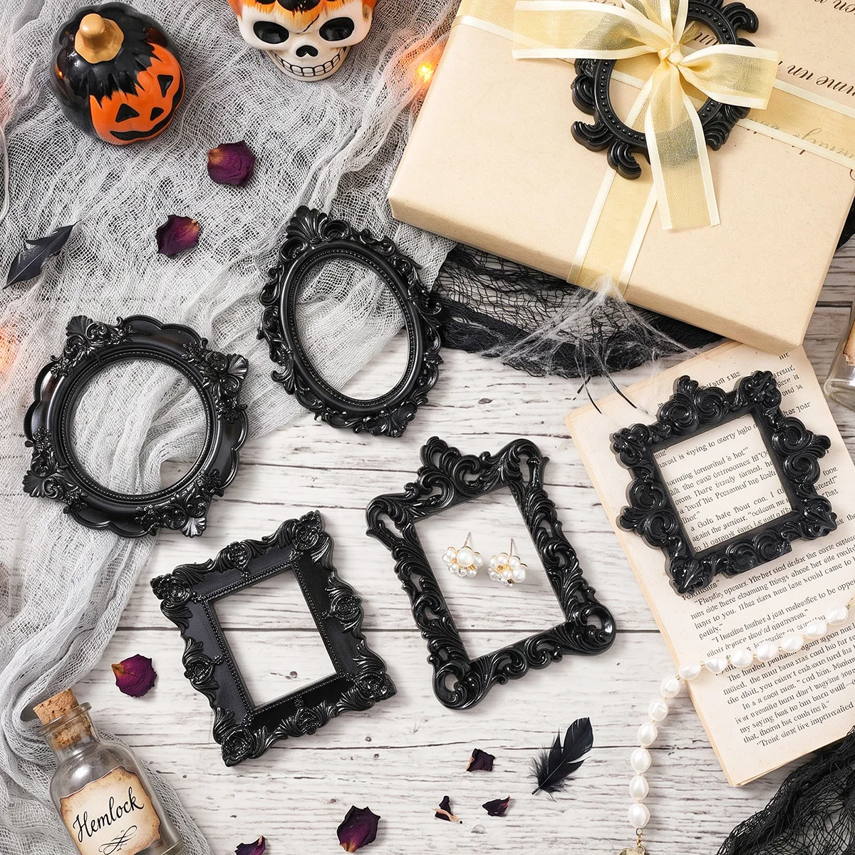 1PC, Halloween Decor, Baroque Mini Three-Dimensional Engraved Props, Halloween Ghost Festival Scene Set-Up