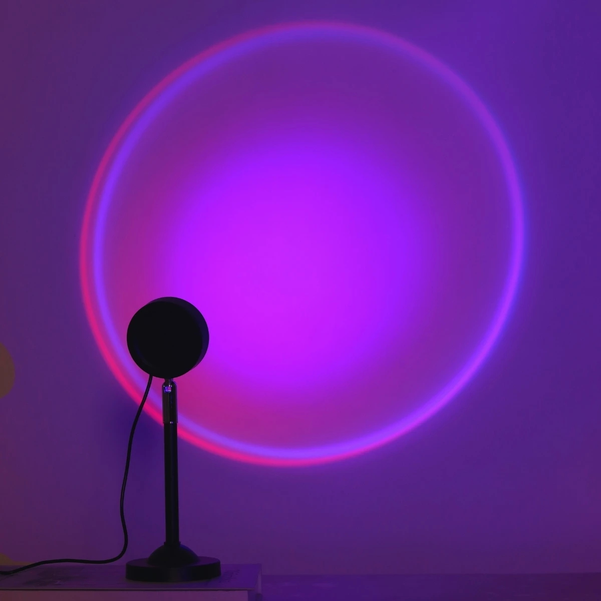Sunset Projection Light Remote Control 16 Color Atmosphere Night Light for Bedroom Decoration Background Wall Photography Props