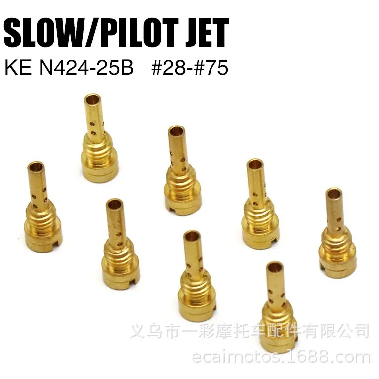 

10 шт. для yamaha KEIHIN FCR 28 30 ммCV CVK карбюратор для измерения холостого хода комплект отверстий N424-25