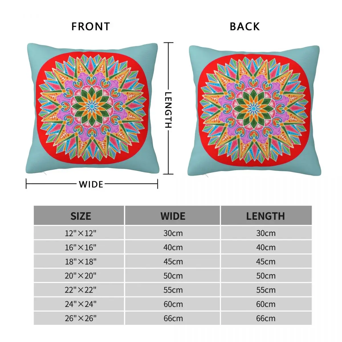 Costa Rican Oxcart Wheel Square Pillowcase Polyester Linen Velvet Creative Zip Decor Throw Pillow Case Sofa Cushion Cover