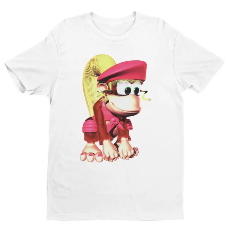 

Dixie DKC2 Retro Arcade Premium T shirt Character Art s Gamers