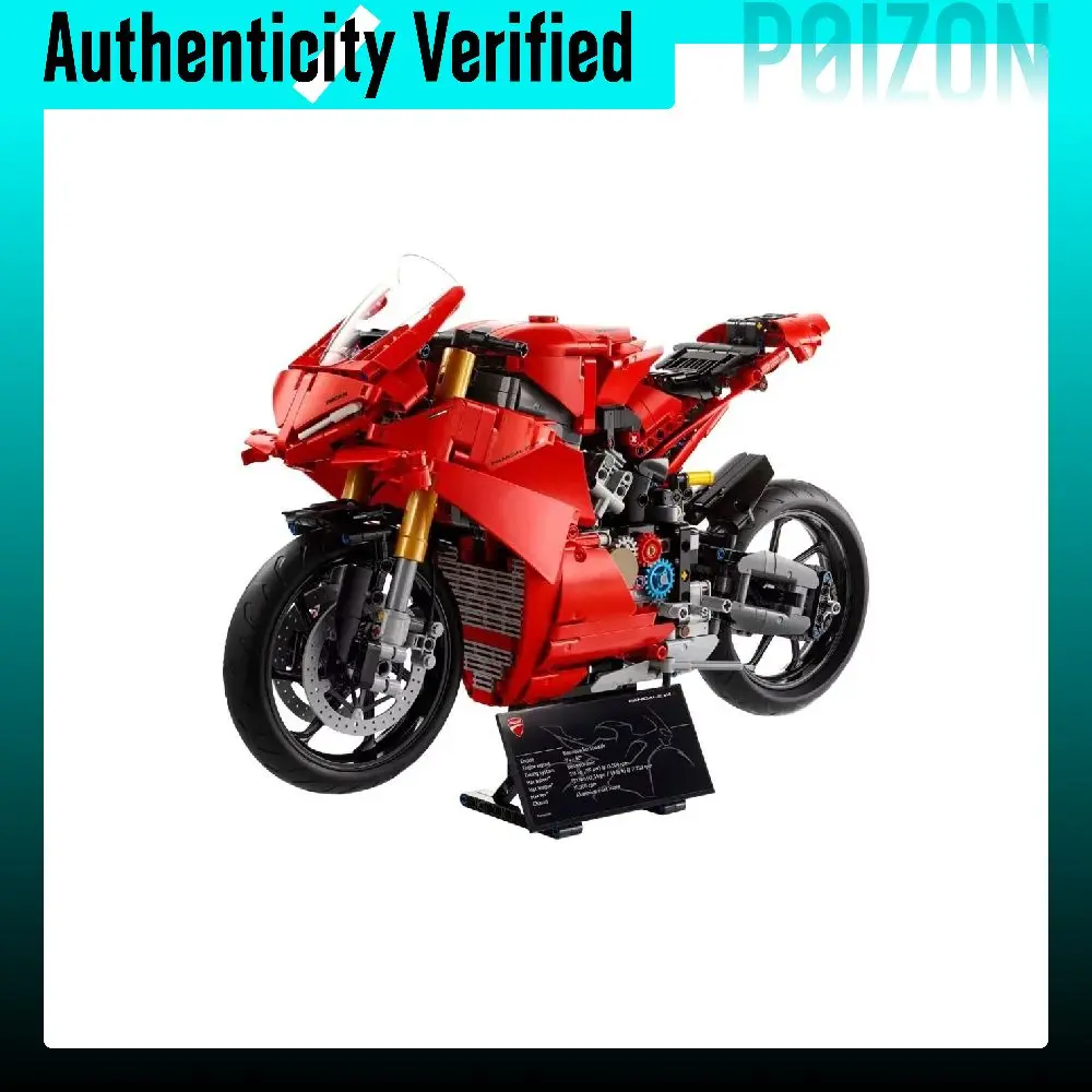 LEGO Technic Ducati Panigale V4 S Motorcycle Building Blocks 1603pcs 42202 Building Blocks 42202-