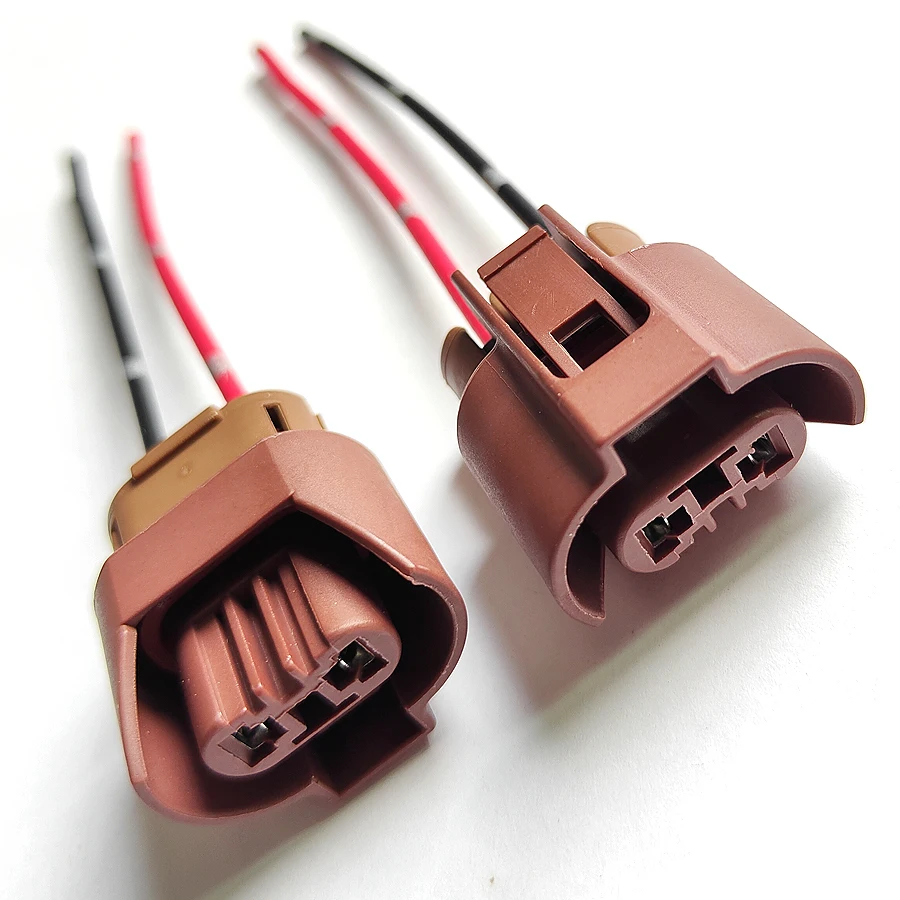 1 Pair Original 9005/HB3 9006/HB4 Socket Connector Female Plug For Toyota Camry Corolla RAV4 Hilux Auris CHR Headlight Lamp