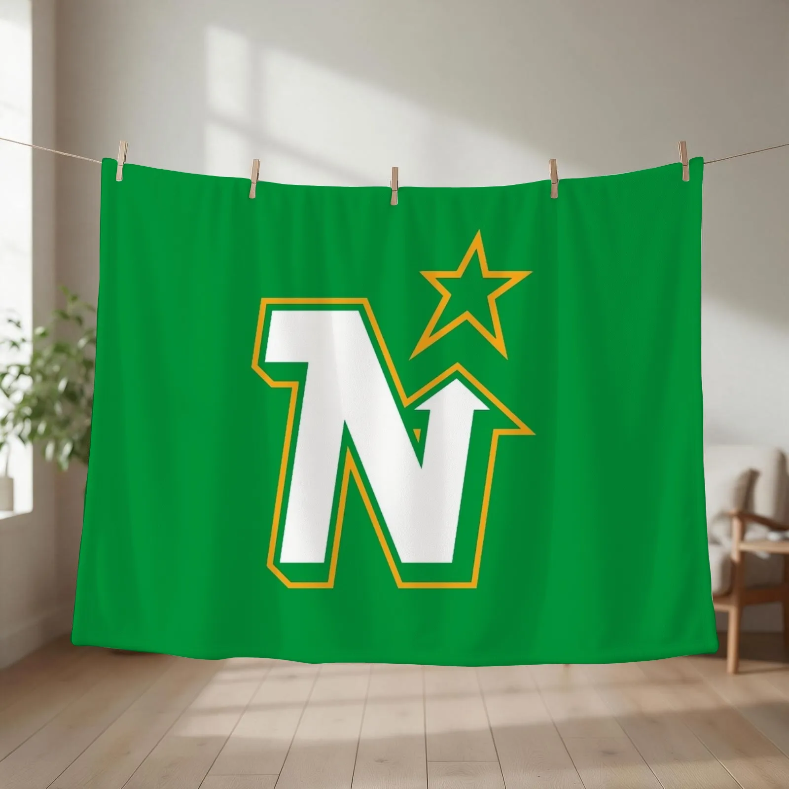 Vintage Minnesota Hockey - Retro North Stars Throw Blanket christmas decoration Camping Picnic Luxury Thicken Blankets