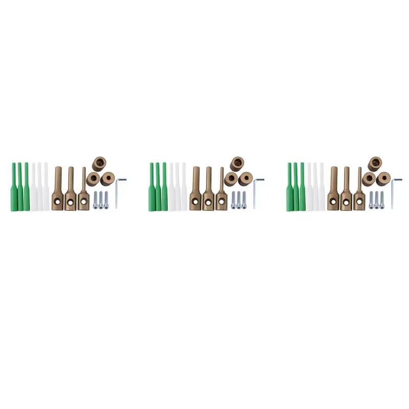 A98E-3Set 7/11/14Mm Plumbing Repair Tools Plastic PPR Repair Die Heads Welder Tool Welding Plastic Pipes PPR Pipe Repair