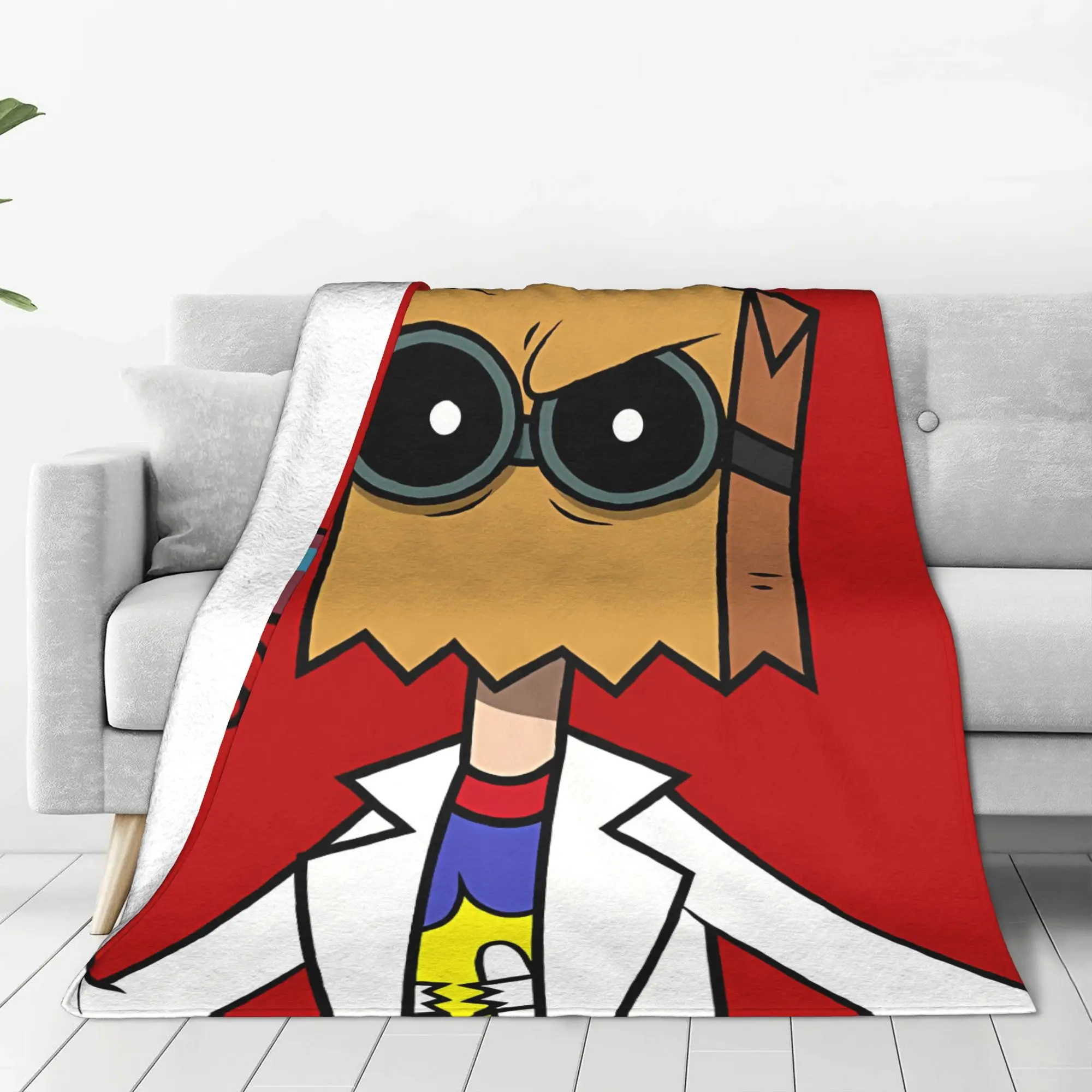 1PC Dr Villainous Home Room Decorations Winter Blankets For Adults Bedding Home Interior Sofa Knee