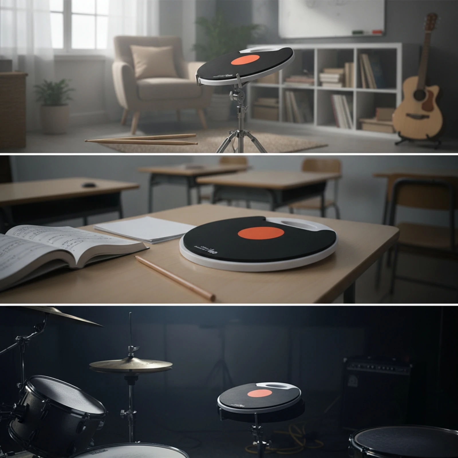 Drum Practice Pad Compact Drum - Drum Practice Pad review and price