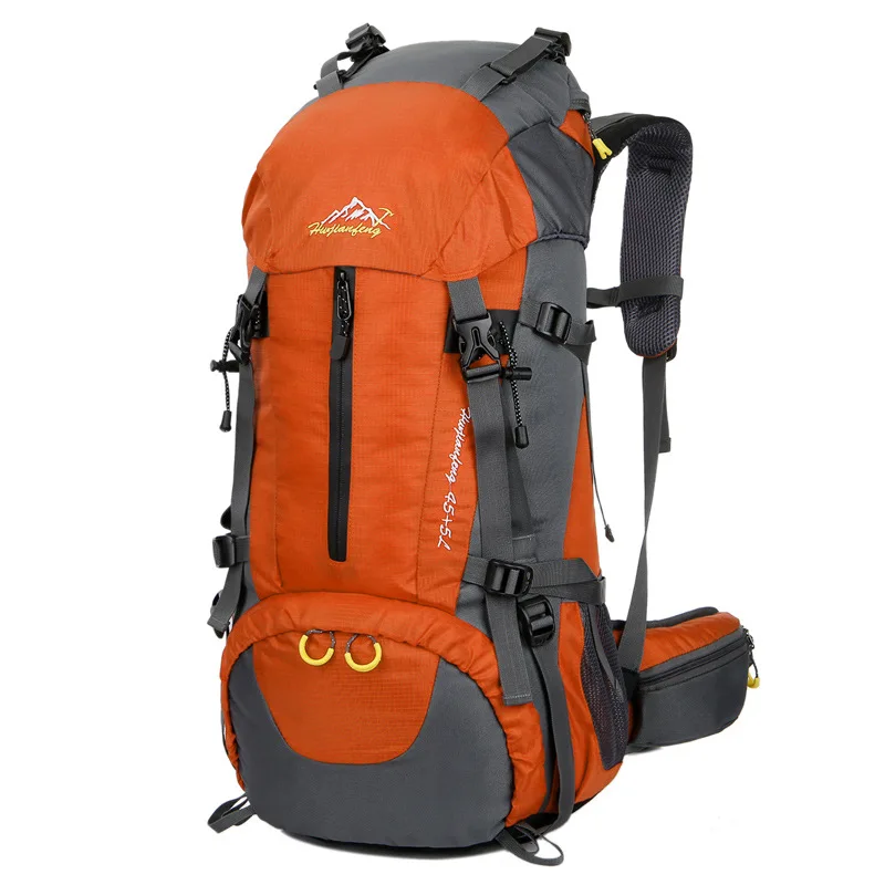 大容量防水スポーツバックパック,50l,ハイキング,登山,キャンプ用品用