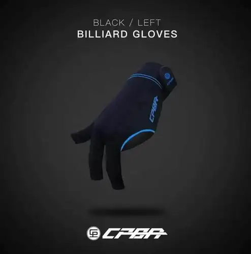 Imagen 2 del producto Guantes de billar CPBA con guantes de billar profesionales de alta gama sin dedos guantes de tres dedos para accesorios de billar