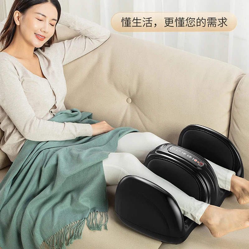 Foot massage machine Fully automatic household foot and leg foot massager Kneading heating acupuncture point massage foot device