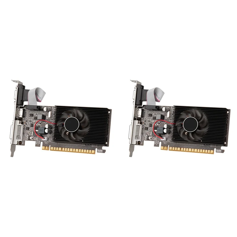 

AP-2X Geforce GT610 1GB DDR3 Graphics Card 810 Mhz 1800 Mhz 64 Bit 40 Nm VGA+HD+DVI Video Card