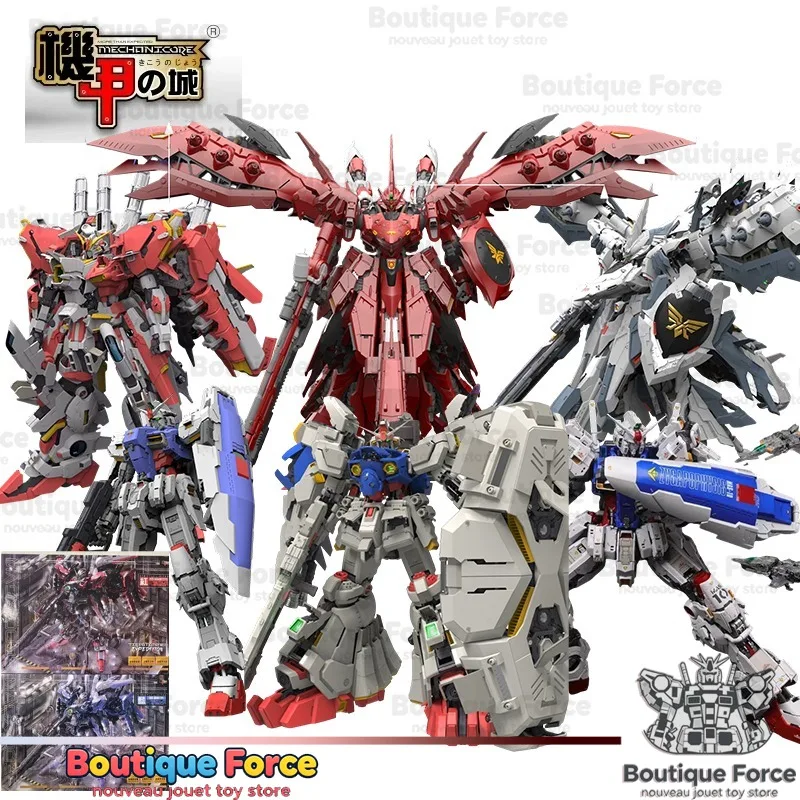 Mechanicore Mecha Model Kit Multi-style Full Equipment Assembly Action Mecha High Detail Collectible Hobby Toy with Display Base