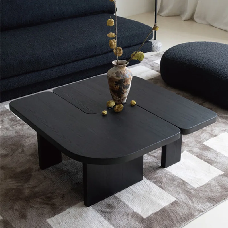 Bedroom Simple Coffee Table Wood Transform Minimalist Decoration Coffee Table Aesthetic Nordic Mesa Auxiliar Home Furniture