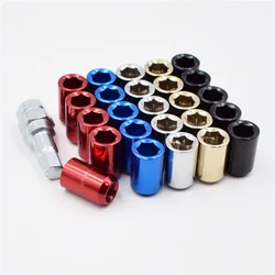 32mm M12x1.5/1.25 Racing Car Wheel Lug Rims Nuts Car Accessories