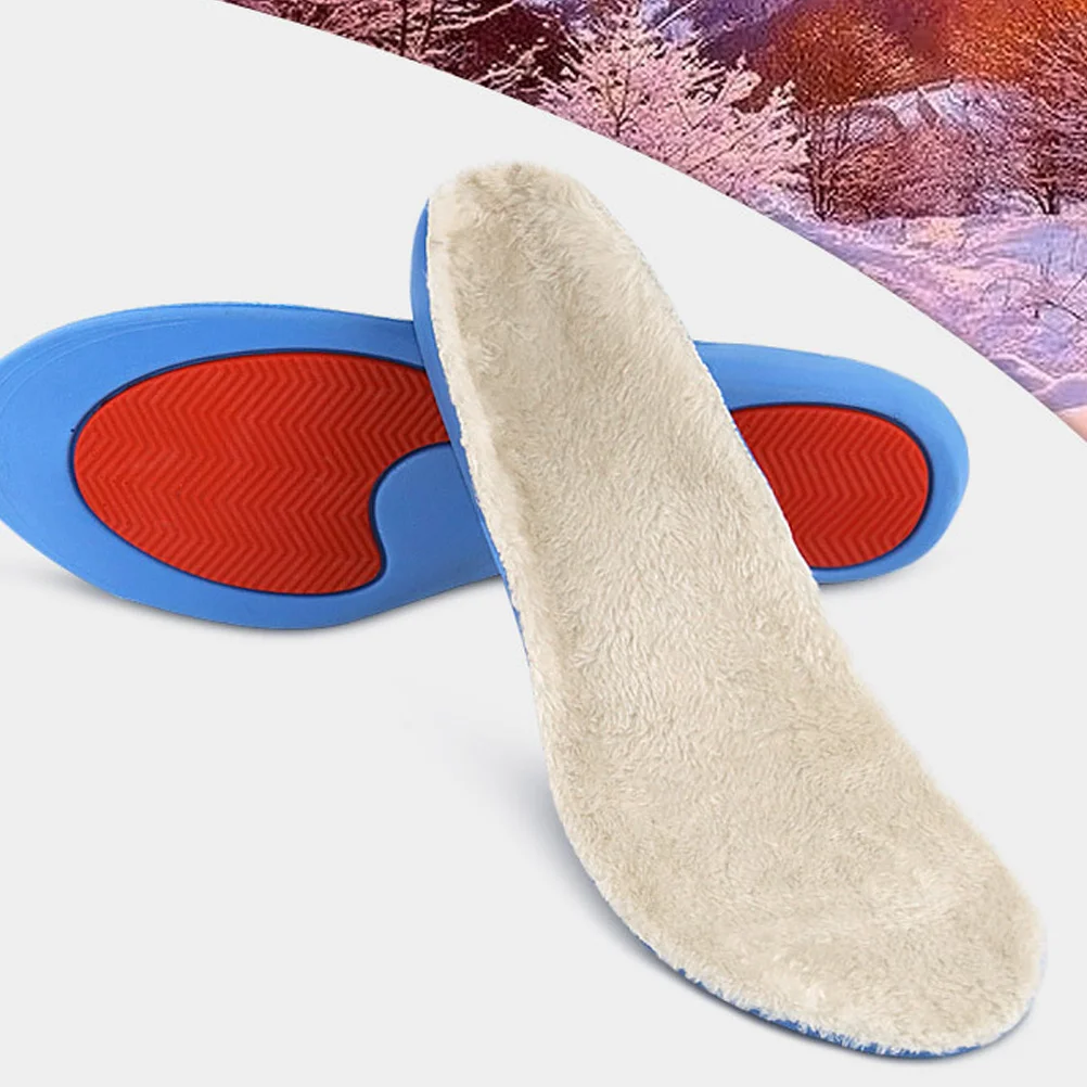 الشتاء الدافئة النعال سميكة قوس دعم منصات القدم للرجال النساء أحذية لتخفيف الآلام امتصاص النعال الدائمة المشي صالح #5