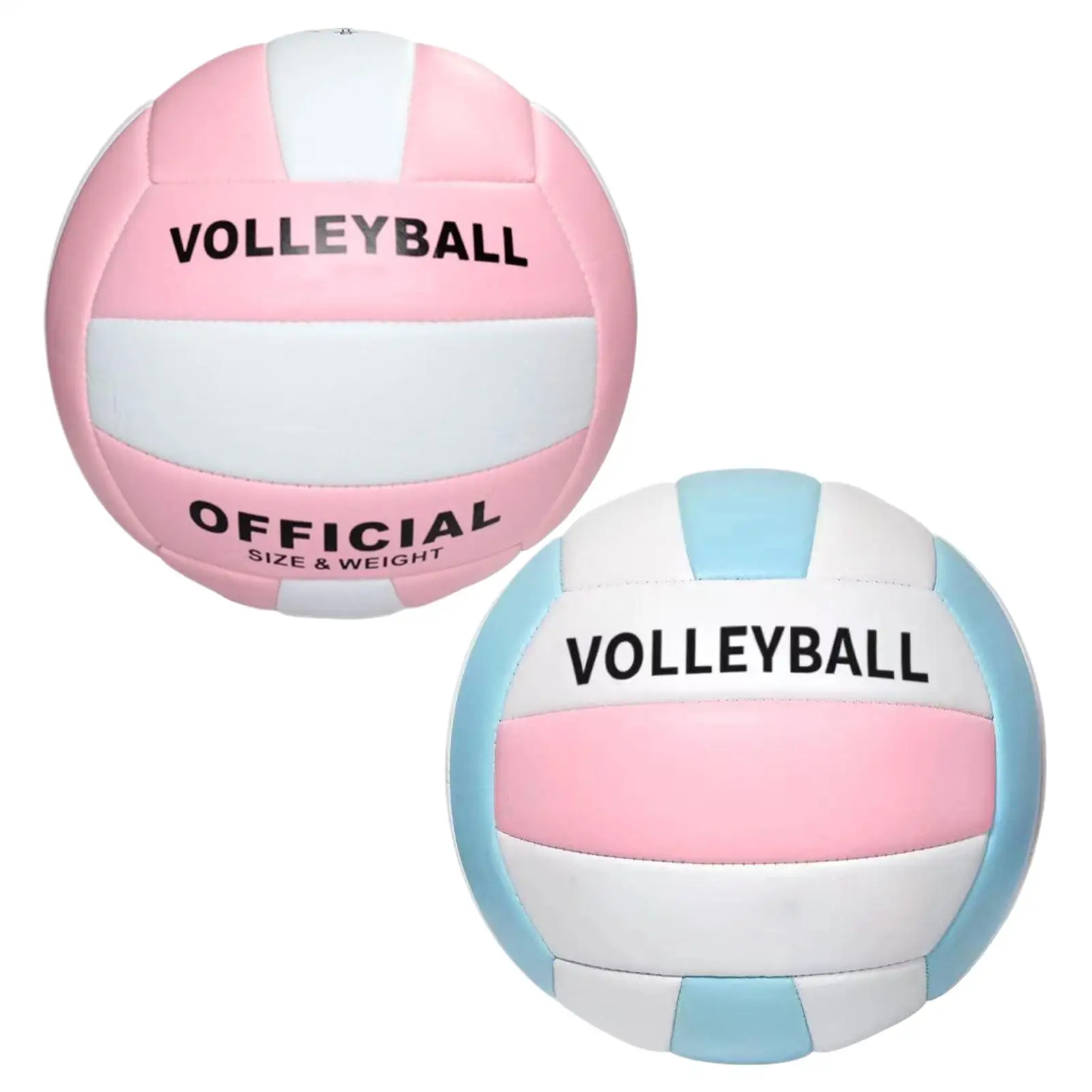 Sand Volleyball Sports Training Ball Wear-Resistant Soft Volleyball thickness No.5 Machine Sewing Soft Beach Air Volleyball