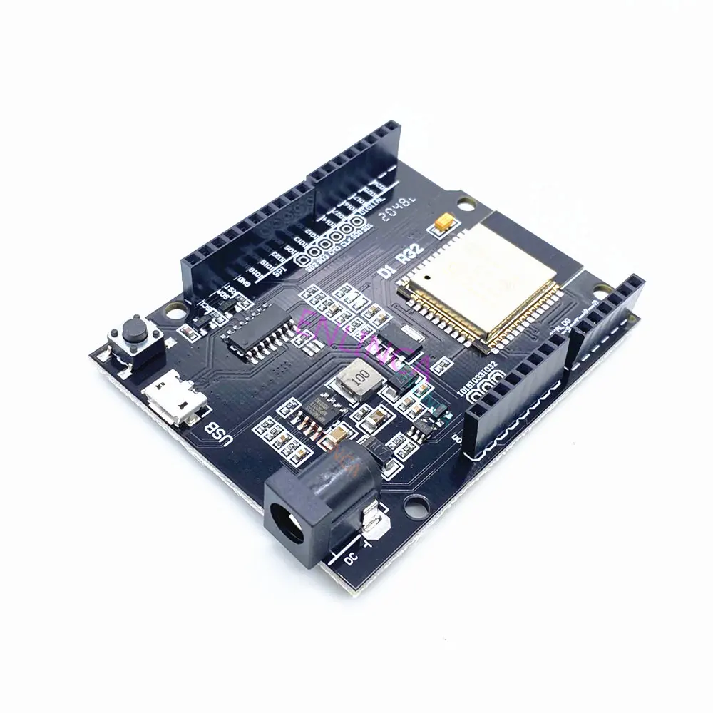 For Wemos D1 ESP32 ESP-32 WiFi Bluetooth 4MB Flash D1 R32 Board Module CH340 CH340G Development Board for