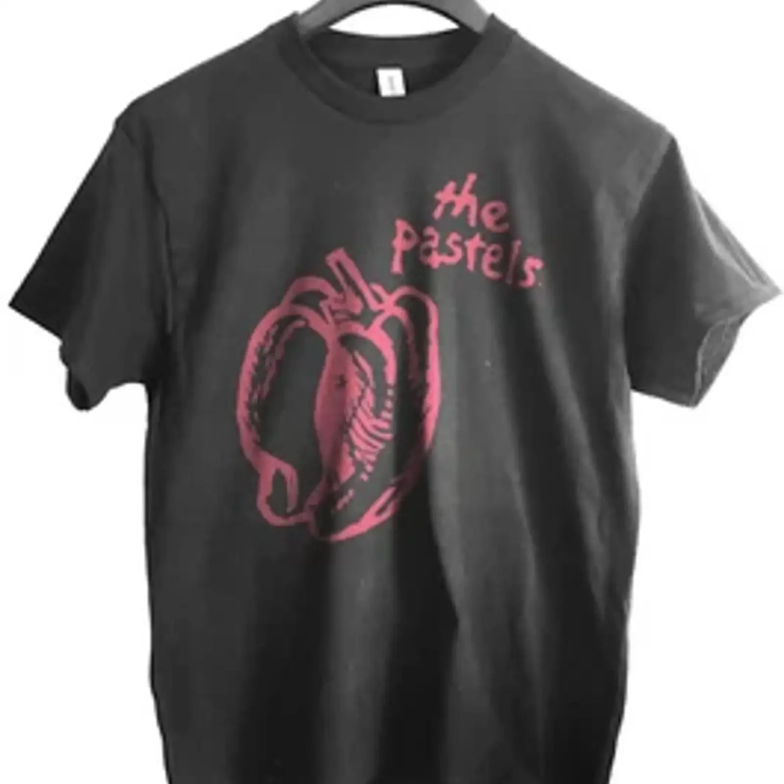 the Pastels band T Shirt Glasgow Postcard records teenage fanclub vintage Washed Comfortable Unisex streetwear Slightly