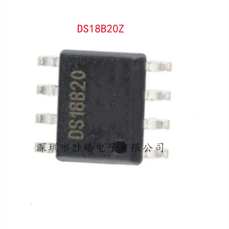 (5PCS)  NEW   DS18B20Z   DS18B20  Digital Temperature Sensor Chip IC  SMD  SOP-8   Integrated Circuit