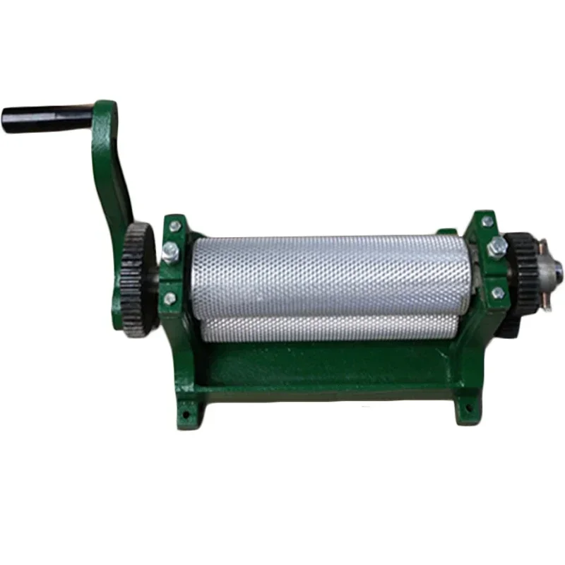 2026-1PC Manual Honeycomb Embossing Machine Aluminum Alloy Bee Bee Special Beeswax Foundation Sheet Press Roller Machine