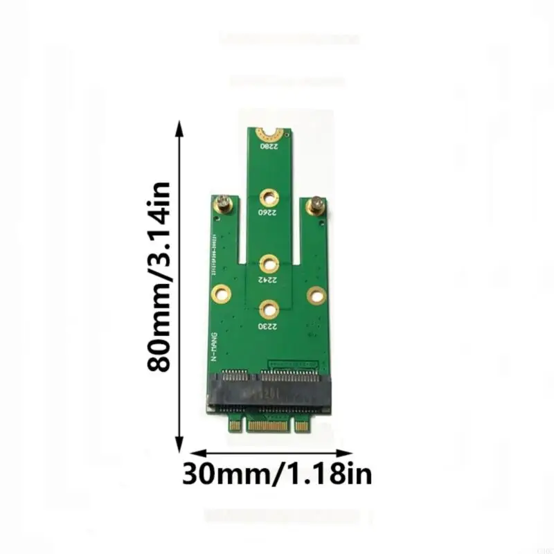 C90C M.2 Adapter Card Adapter Card для Mini PCIE PCIEXPRESS SOLID DISK Установка