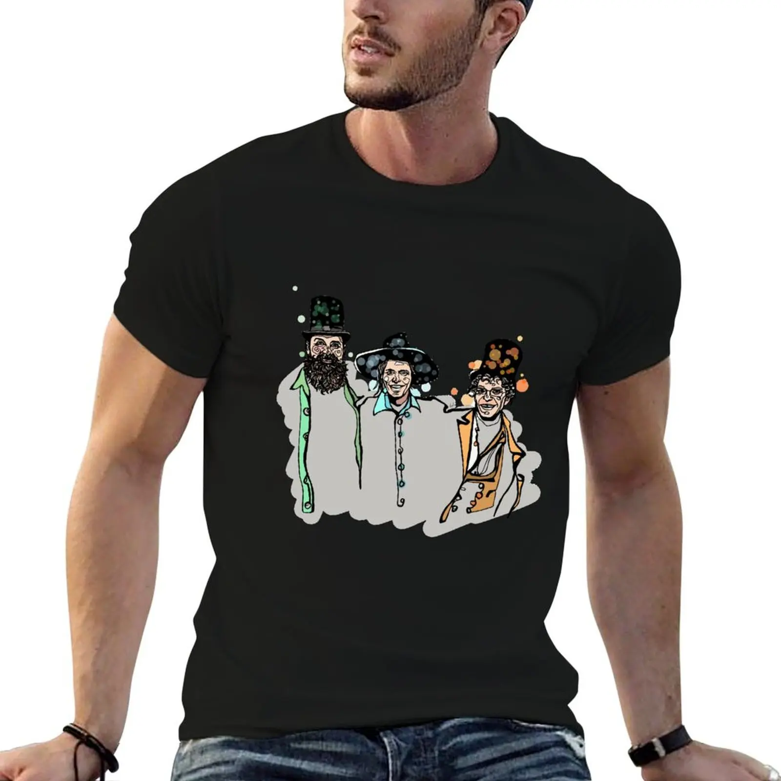 

Wizards, Builders and Makers Oh My in Colour T-Shirt vintage Aesthetic clothing football t shirt T-shirts for men cotton