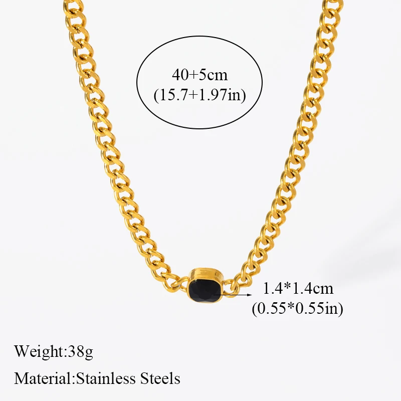 EILIECK 316L Edelstahl Goldfarbene Kugel-Perlenkette für Damen, Modischer Trend-Halsschmuck, Wasserdichter Schmuck, Geschenk-Halskette – Detail 9