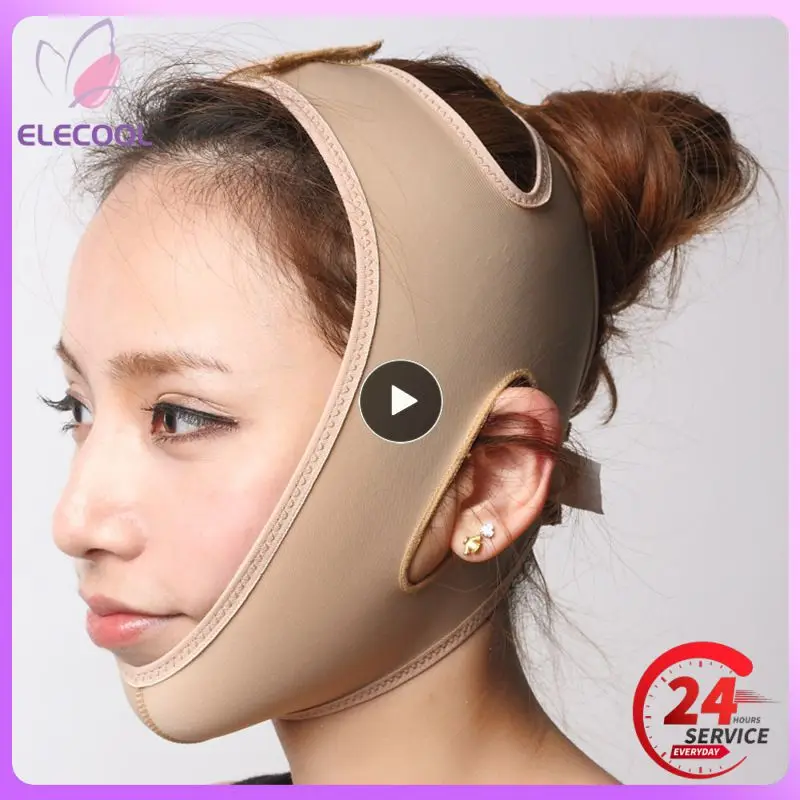 Face V Shaper Facial Slimming Bandage Relaxation Lift Up Belt Shape Lift Reduce Double Chin Face Thining Band Massage Slimmer