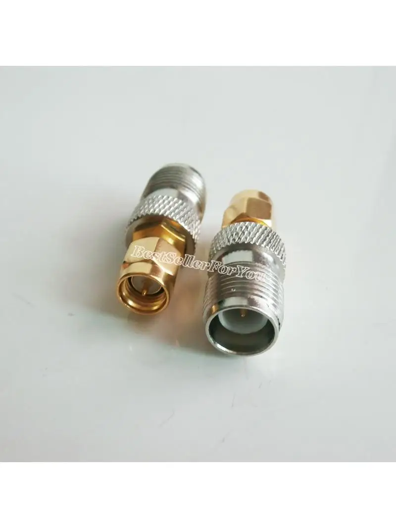 1 szt. RP TNC żeńskie gniazdo RPTNC na wtyk męski SMA adapter złącza koncentrycznego RF F/M — zdjęcie 2