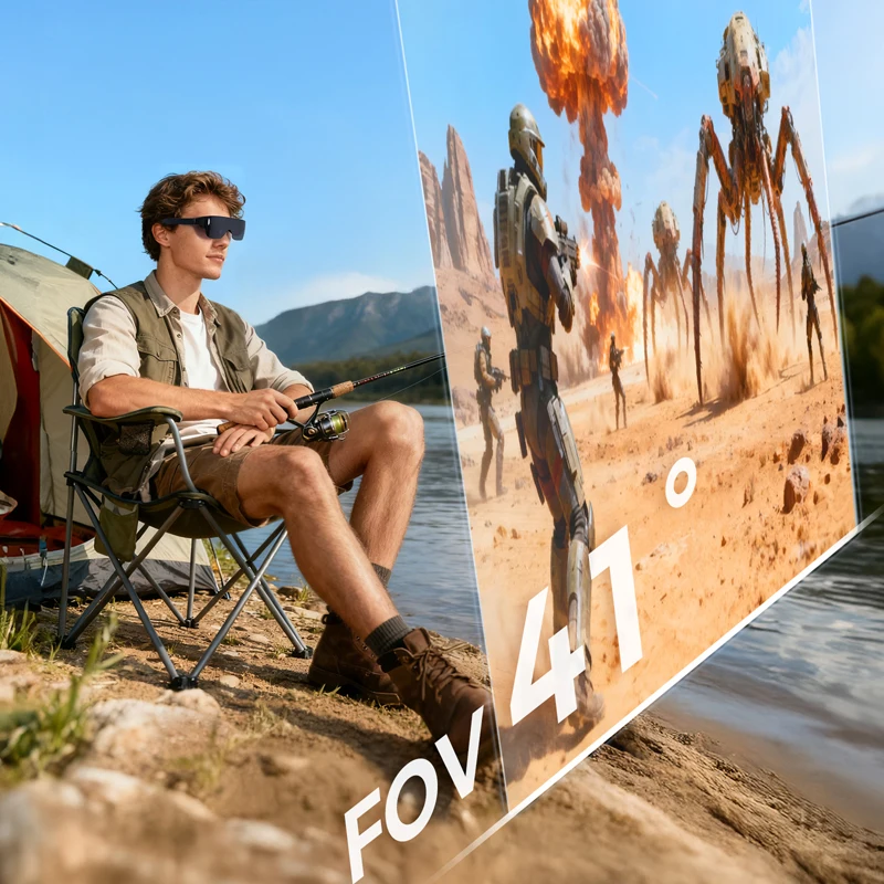 Fabriek Ar/Xr Brillen 2025 Hyb - Ar Smart Glasses Display Micro Oled recensie en prijs