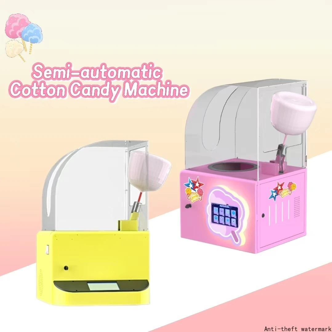 2026 Hot Selling-High-Performance Smart Cotton Candy Machine Tasty Snacks Machine Candy Floss Suitable for Festival Events