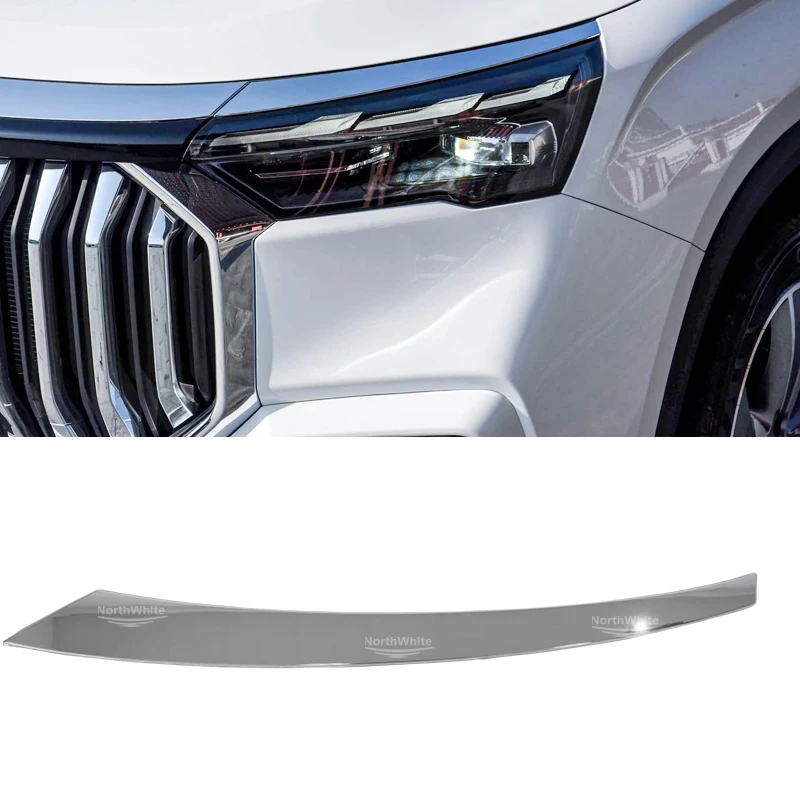 Front Bumper Molding Upper For Geely Okavango L Headlight Strip 6010226900 6010226800