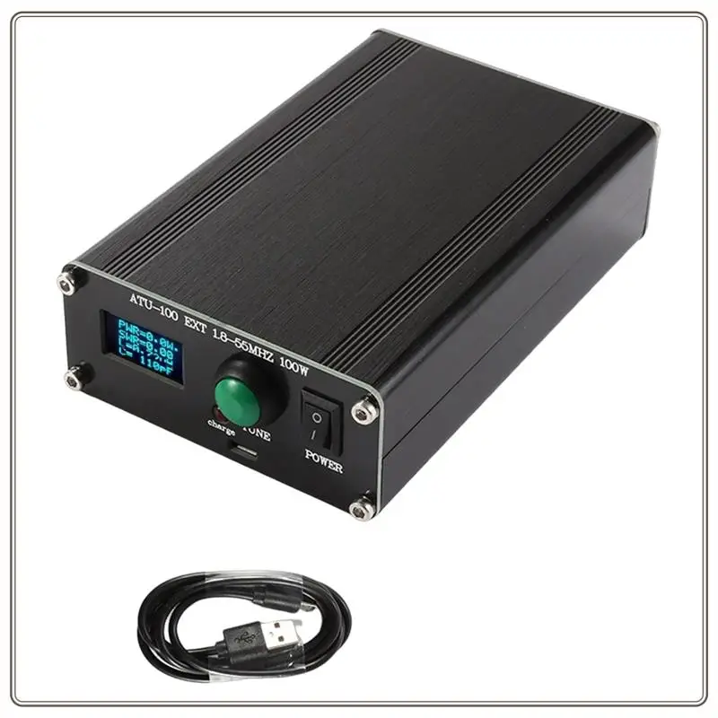 موثوق-ATU-100 هوائي استقبال 1.8-55 ميجا هرتز موالف هوائي أوتوماتيكي صغير نسخة قابلة للشحن استقبال متعدد الوظائف ،ATU-100 An