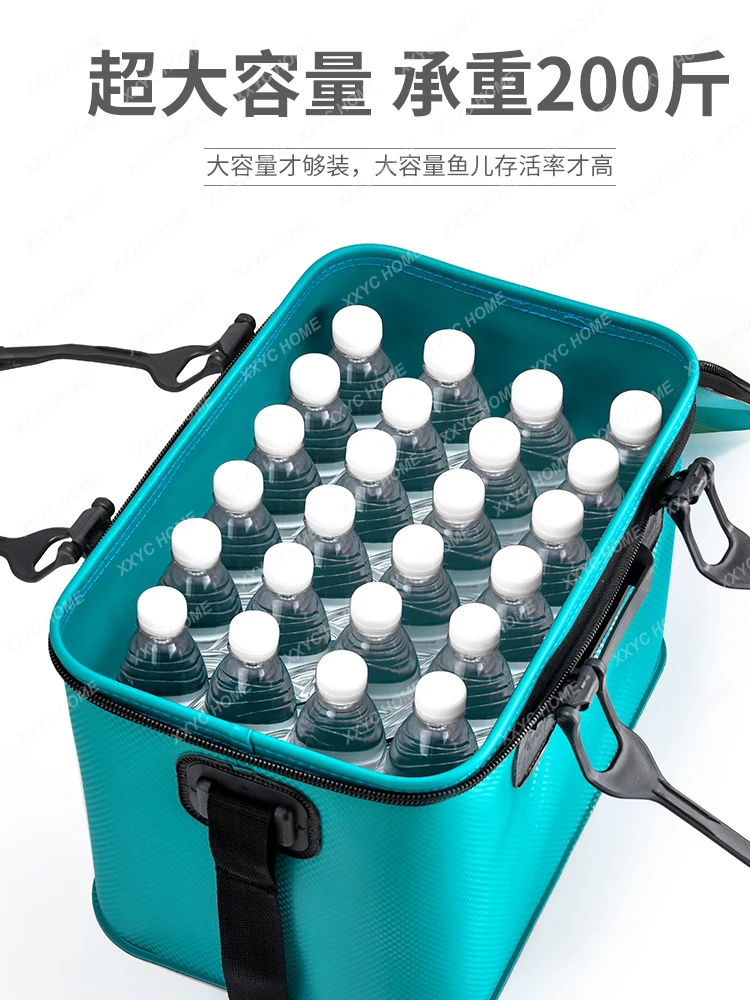 Fishing Folding Put Fish Bucket Integrated Molding Complete Collection Fishing Box Fish Box