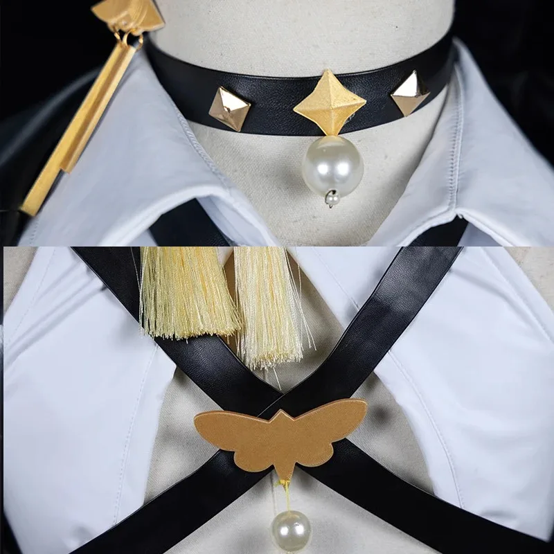 أزياء ROLECOS Game Zenless Zone Zero Evelyn Chevalier التأثيرية أزياء نجوم ليرا إيفلين النسائية لحفلات الهالوين