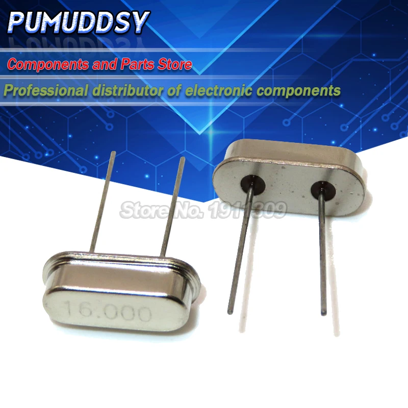 10PCS hc-49s 16MHz Oscillator quartz resonator HC49S 49S 16M 16.000mhz crystal