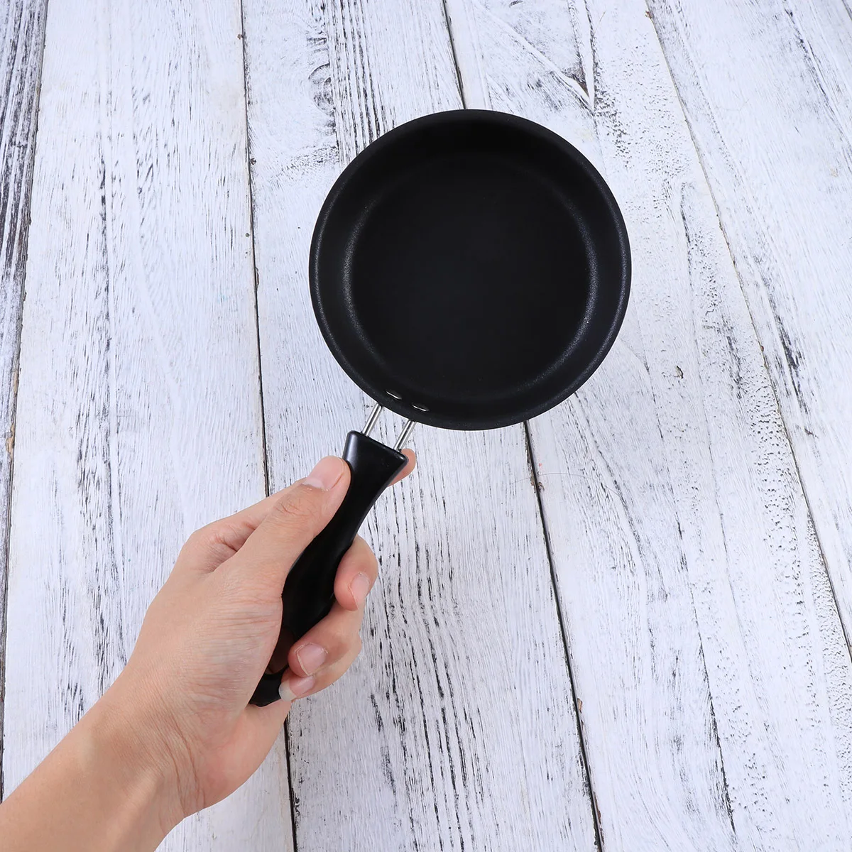 

Mini 12Cm Non-Stick Frying Pan For Egg Omelette Pancake Cooking Ideal Induction Gas Stove Use With Lid Home Outdoor Bbq