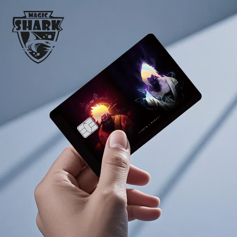 Heißer Verkauf Anime Asuke Kakashi Laser Holographische Debit Bank Kreditkarte Film Haut Abdeckung Aufkleber – Detail 9
