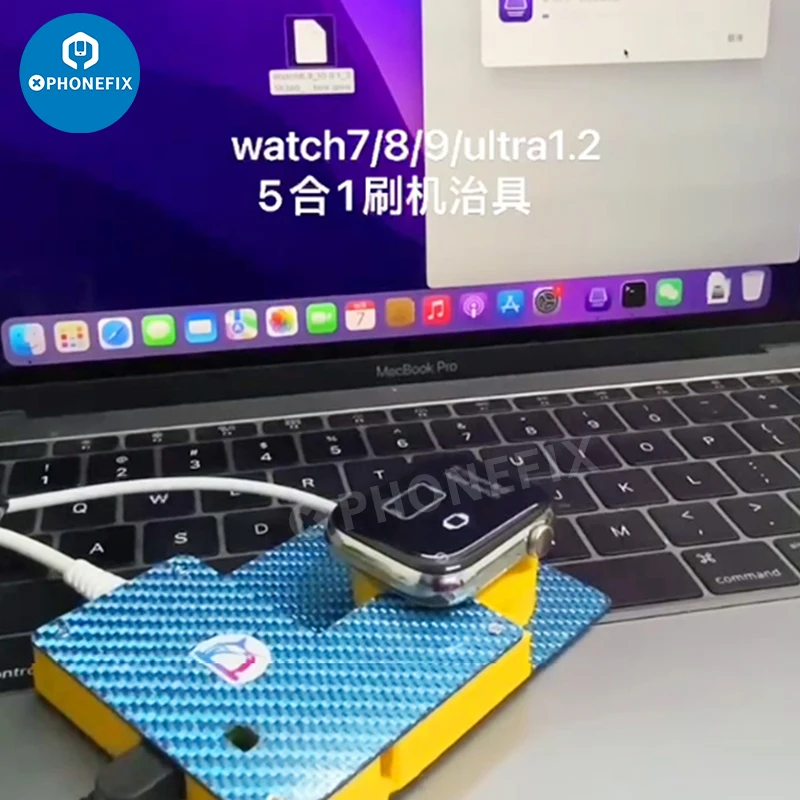 IBUS X AWRT Adapter przywraca narzędzie do Apple Watch S7 S8 S9 ULTRA ULTRA2 przywracanie IWatch wejść na stanowisko testowe DFU narzędzia do naprawy