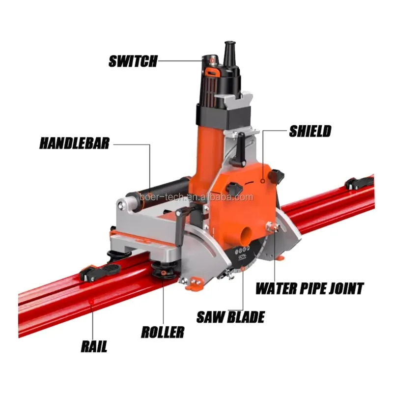 Electric 45 Degree Cutting Machine High Accurate Large Format Water Jet Ceramic Cutting Tool Portable Chamfer Miter Tile Cutter view 3