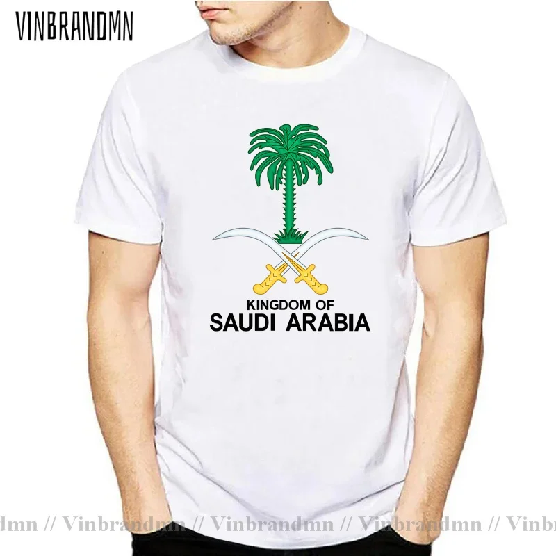 Emblem of Saudi Arabia SA SAU men t shirt fashion 2022 jersey nation team Saudi Arabian Arm of Coats t-shirt fitness Clothes Tee