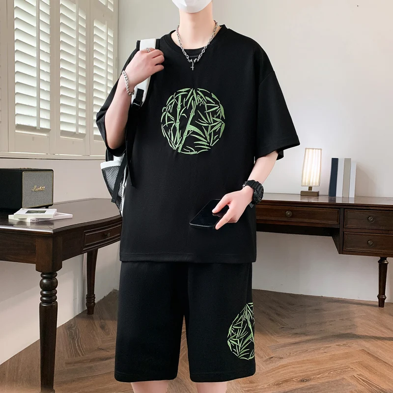 Men Tracksuit Casual Joggers Sportswear Hoodie and Pants 2 Piece Sets Hip Hop Running Sports Suit  Mens Clothes Spring Autumn