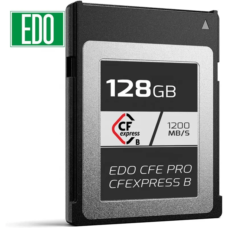 

High Speed Compact Flash CF Memory Card Type A 128GB CFexpress Card Type B for Raw 4K Video Camera